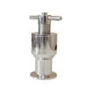 1.5" Tri Clamp 0.5-5 Bar SUS304 Sanitary Adjustable Pressure Relief Safety Valve