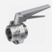 Sanitary Manual Tri Clamp Butterfly Valve with Stainless Steel Multiple Position Gear Handle