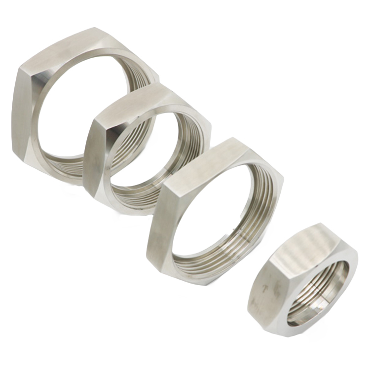 Stainless Steel Hexagon Nut for RJT BS Unions Pipe Connections