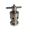 1.5" Tri Clamp 0.5-5 Bar SUS304 Sanitary Adjustable Pressure Relief Safety Valve
