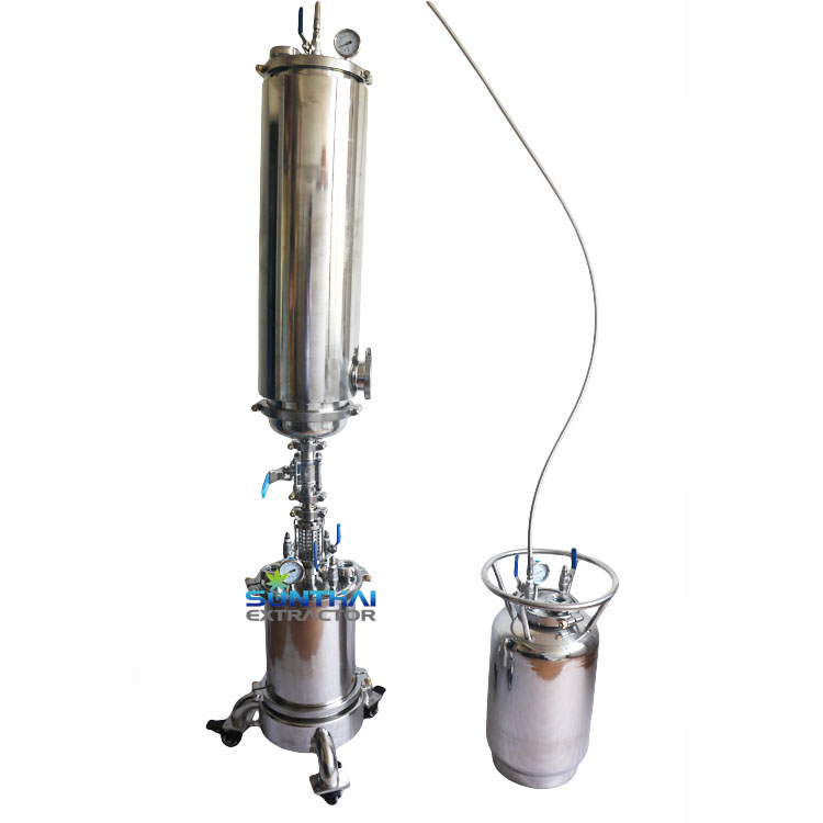 BHO Extractor 25lb Non Jacketed Solvent Tank