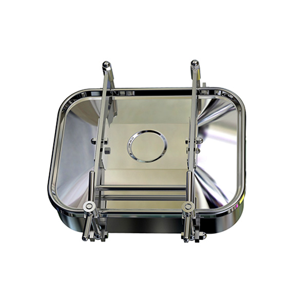 Stainless Hygienic Rectangle Tank Door Vessel Manhole Covers