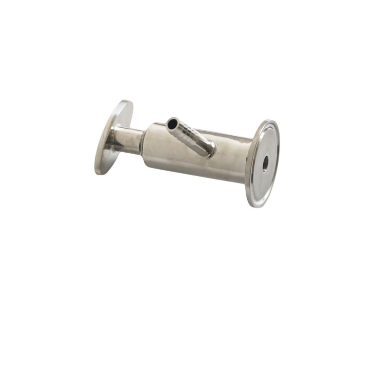 Sanitary Stainless Steel Sampling Cock Valve with Tri-clamp End