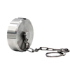 DIN/SMS Sanitary Blind Nut With Chain Made From Forged Bar CNC Machined