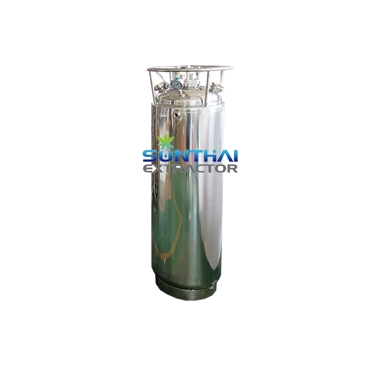 Stainless Steel 14"x40" Single Jacketed Recovery Tank 