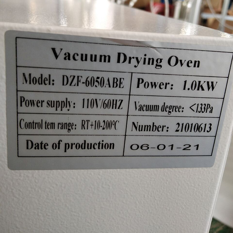 50L Vacuum Drying Oven